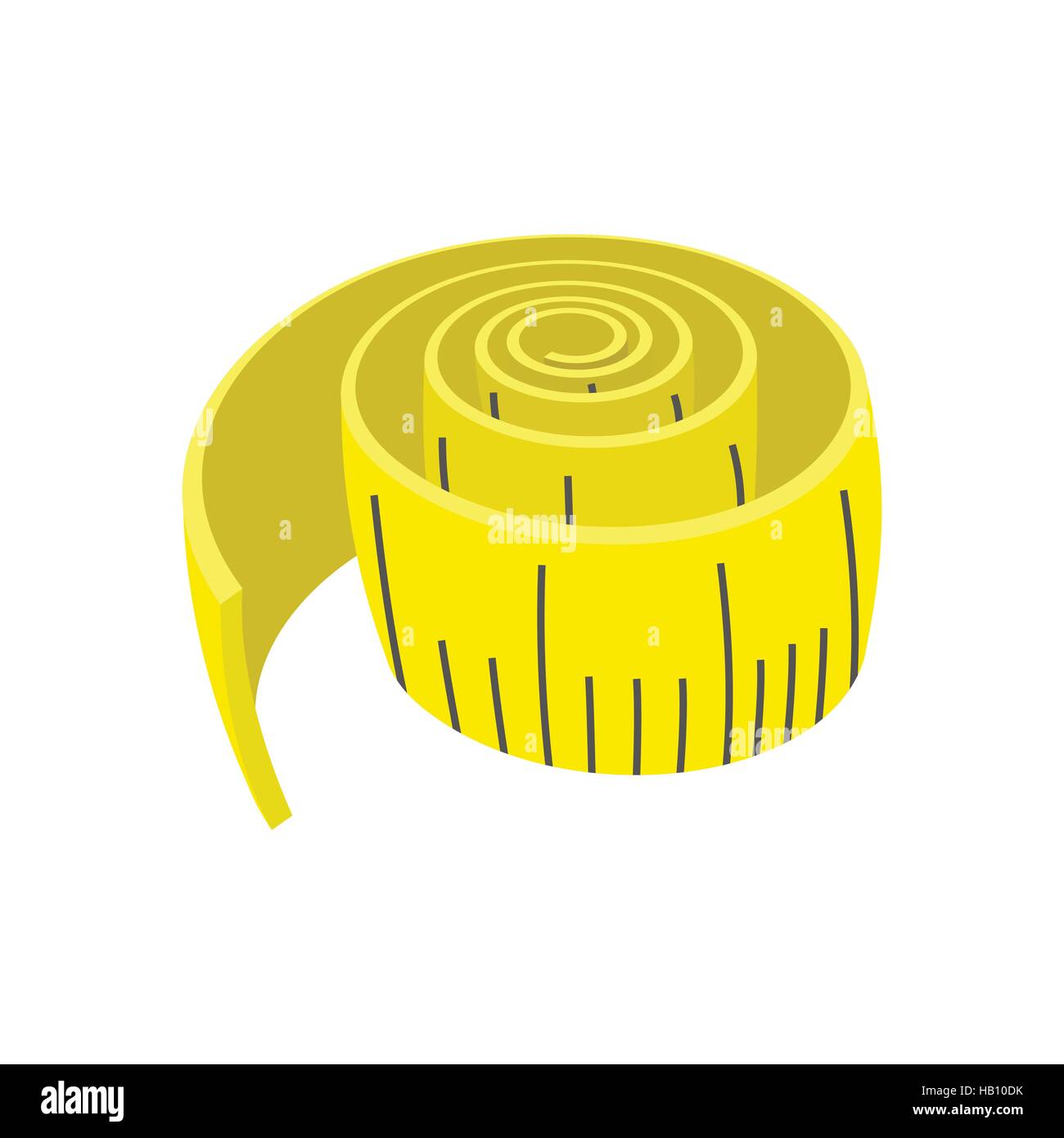 Measuring tape cartoon icon Stock Vector Image & Art Alamy