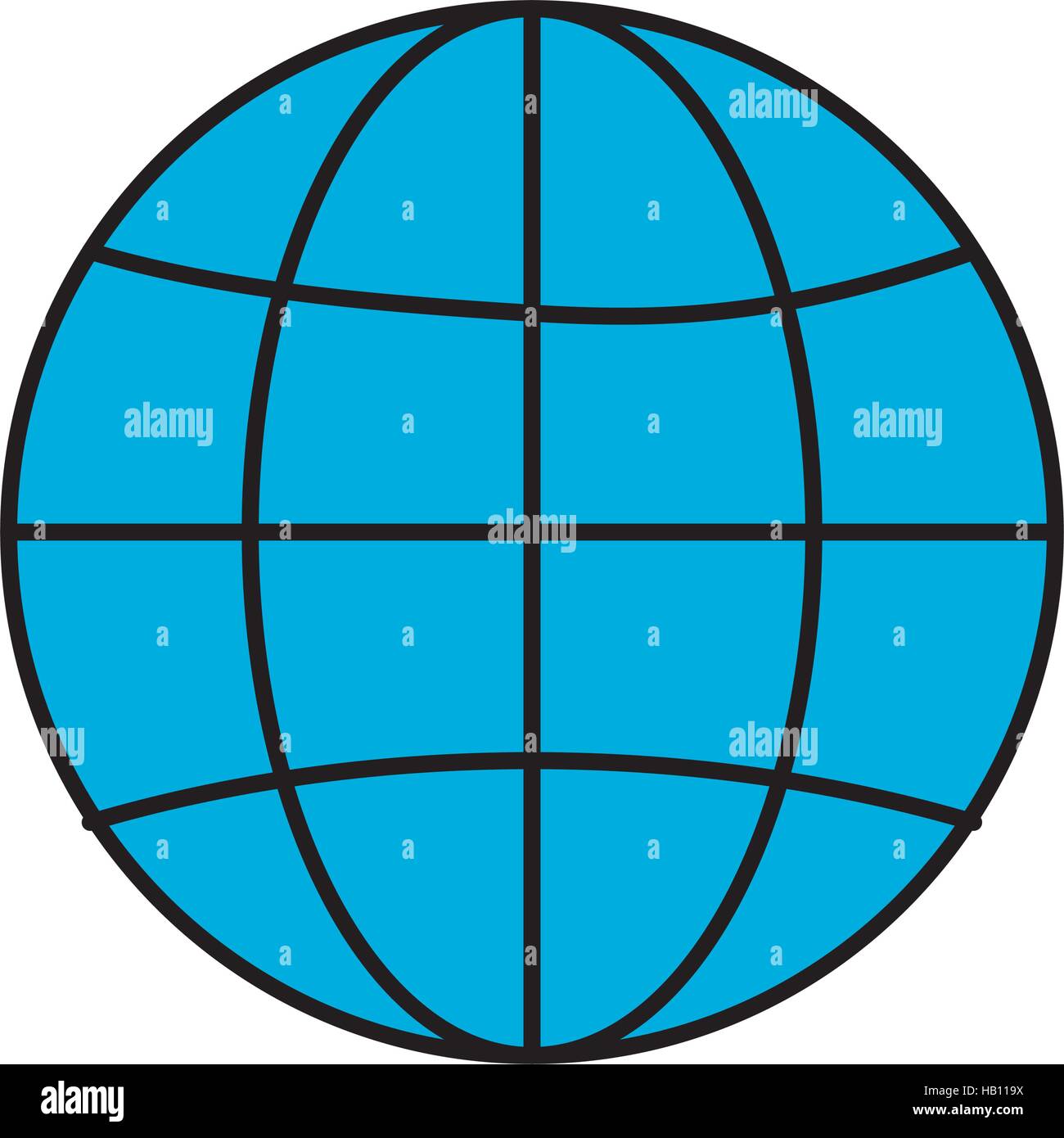 earth globe diagram icon image vector illustration design Stock Vector ...