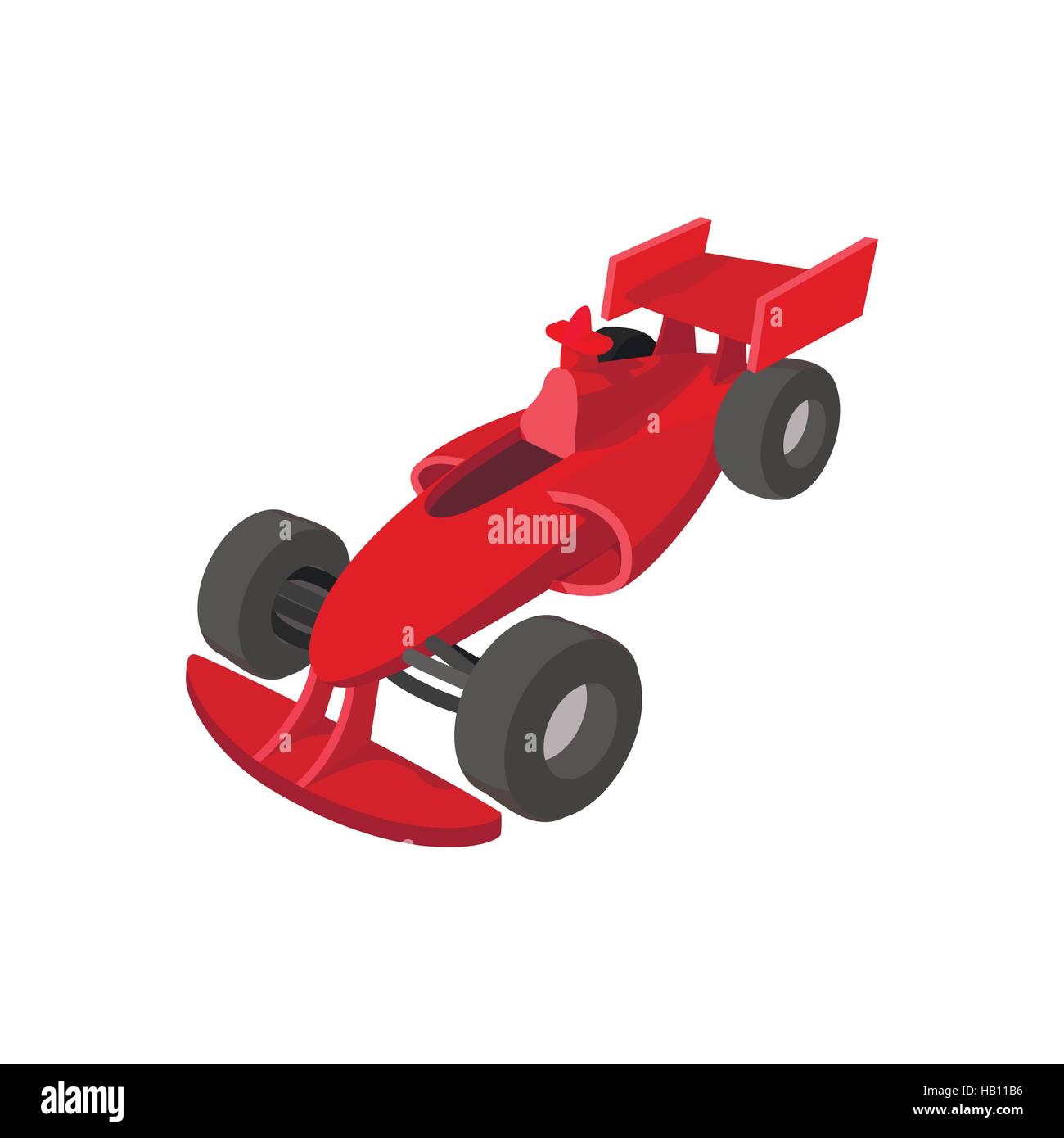 Speeding race car cartoon icon Stock Vector Image & Art - Alamy