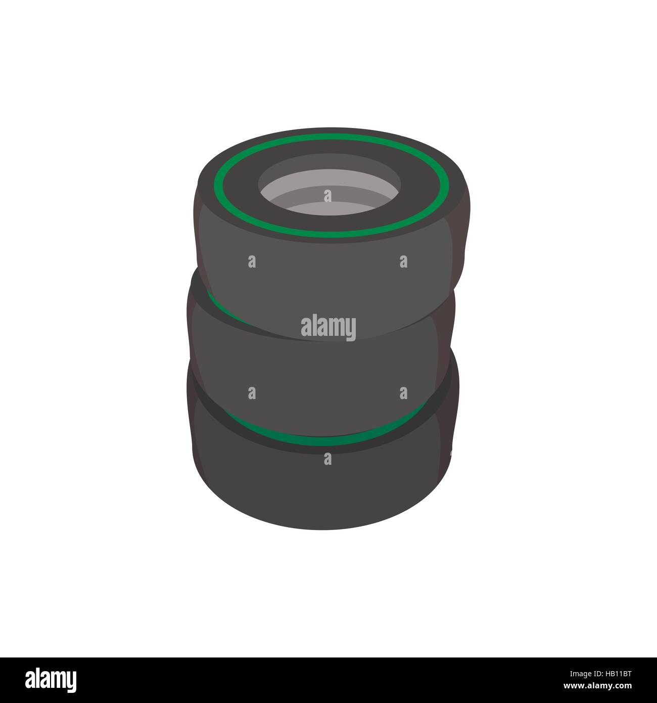 Car tires cartoon icon Stock Vector Image & Art Alamy