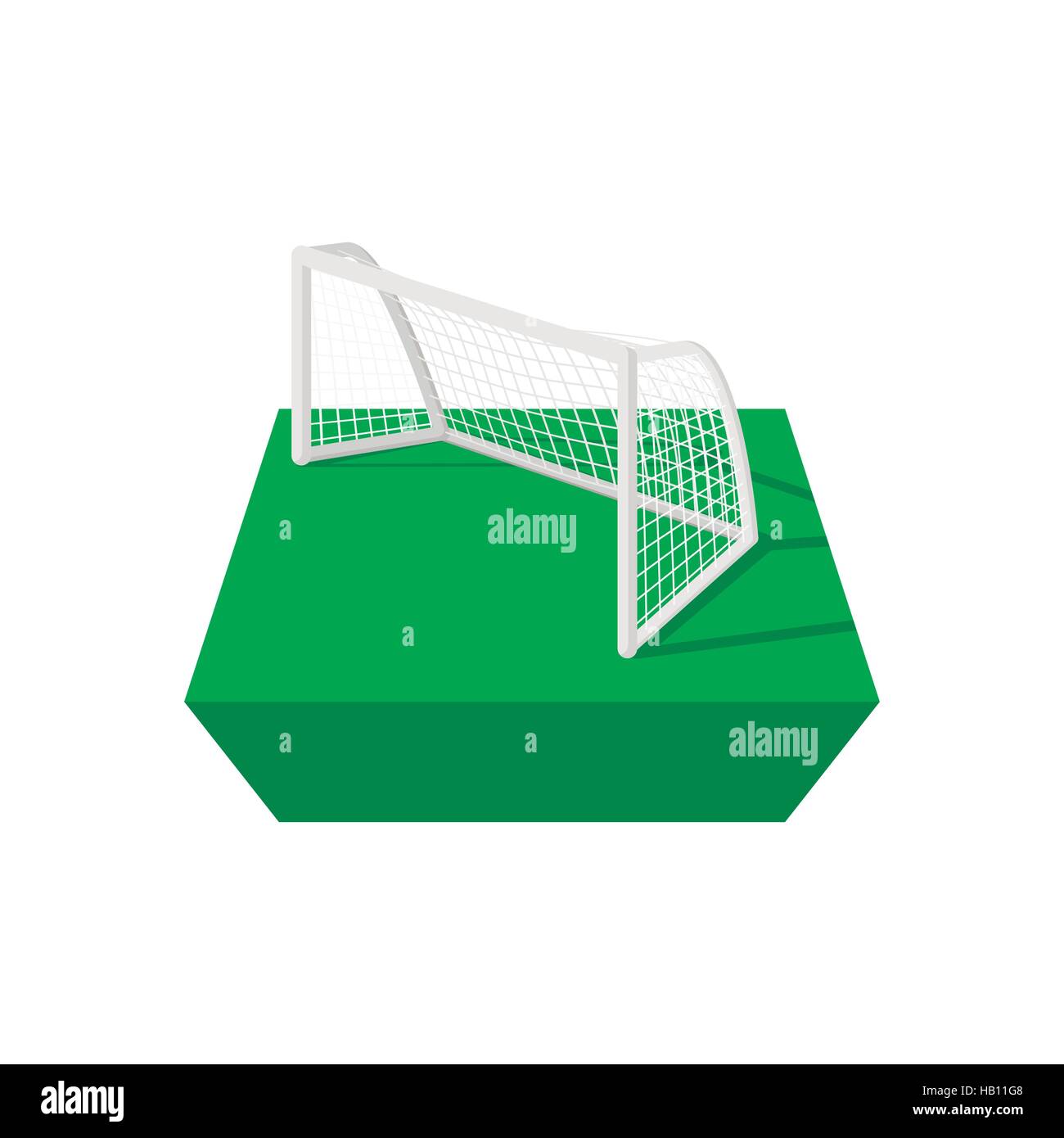 Football goal cartoon icon Stock Vector Image & Art Alamy