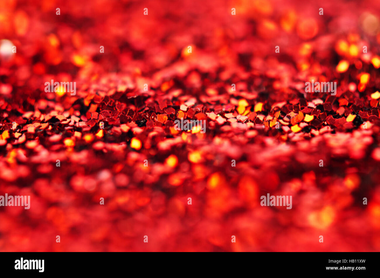 Colorful twinkling lights bokeh light. Romantic Red Christmas