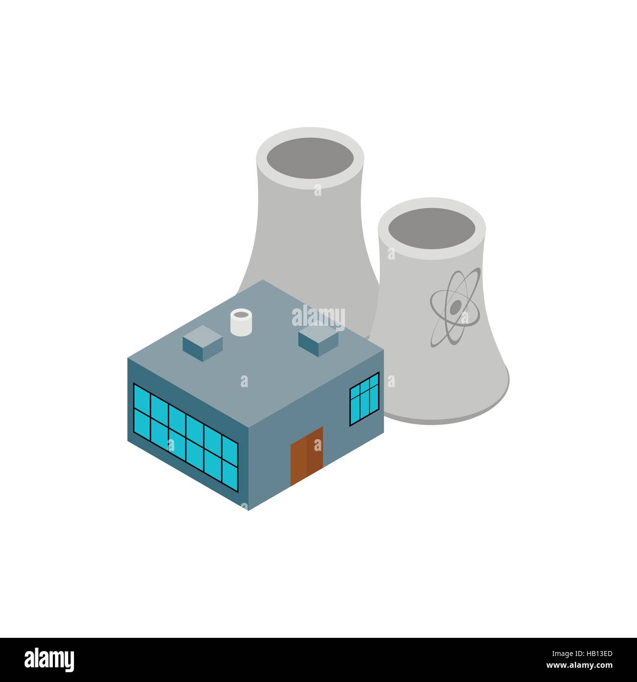 Factory isometric 3d icon Stock Vector Image & Art - Alamy