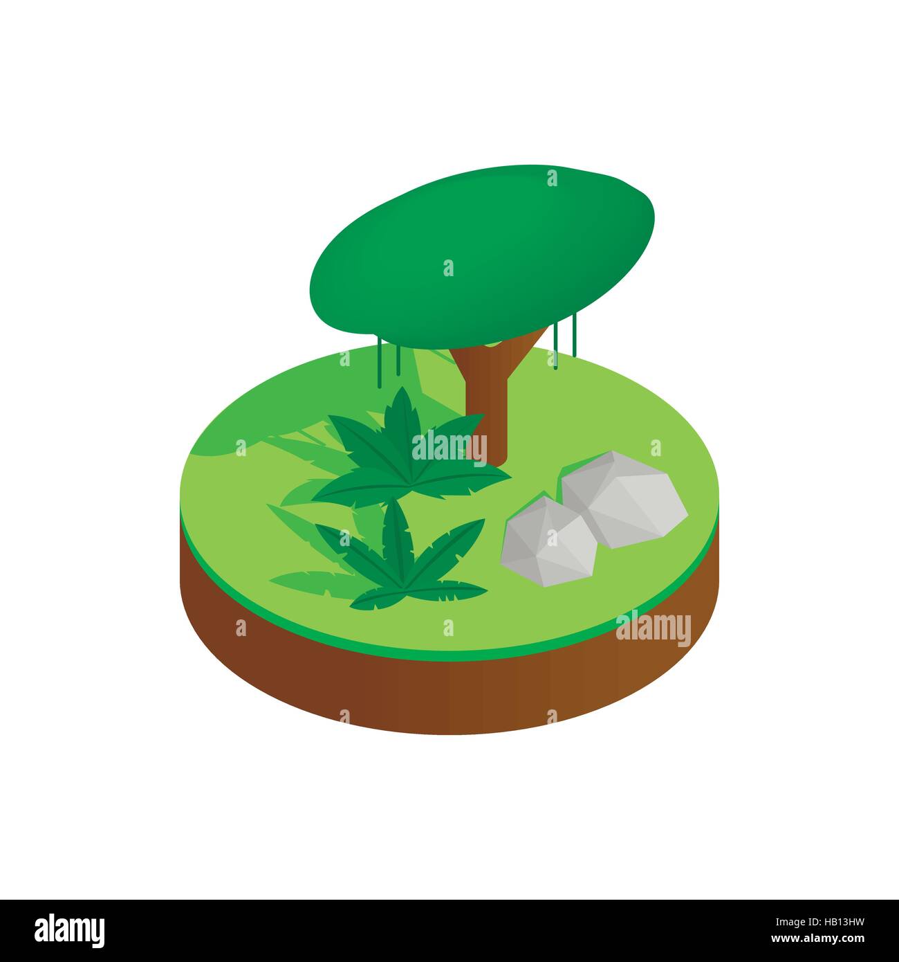 Tropical forest isometric 3d icon Stock Vector Image & Art - Alamy