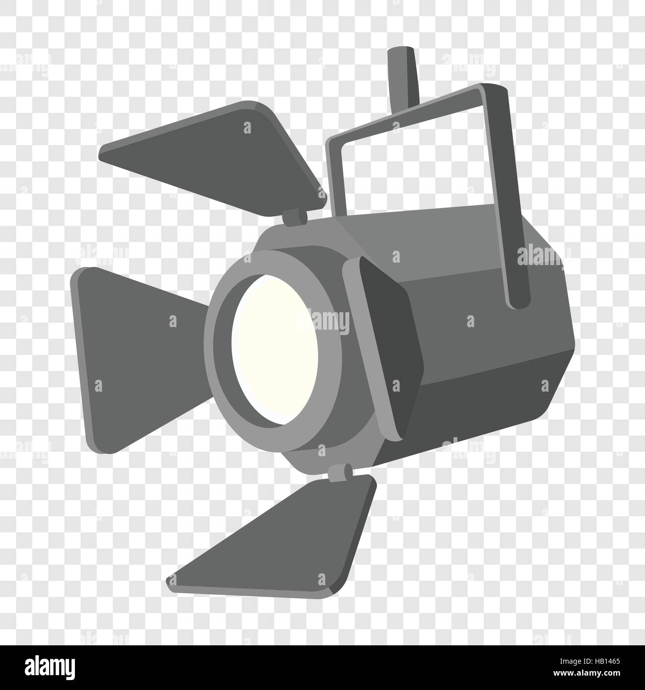 Movie spotlight cartoon icon Stock Vector Image & Art - Alamy