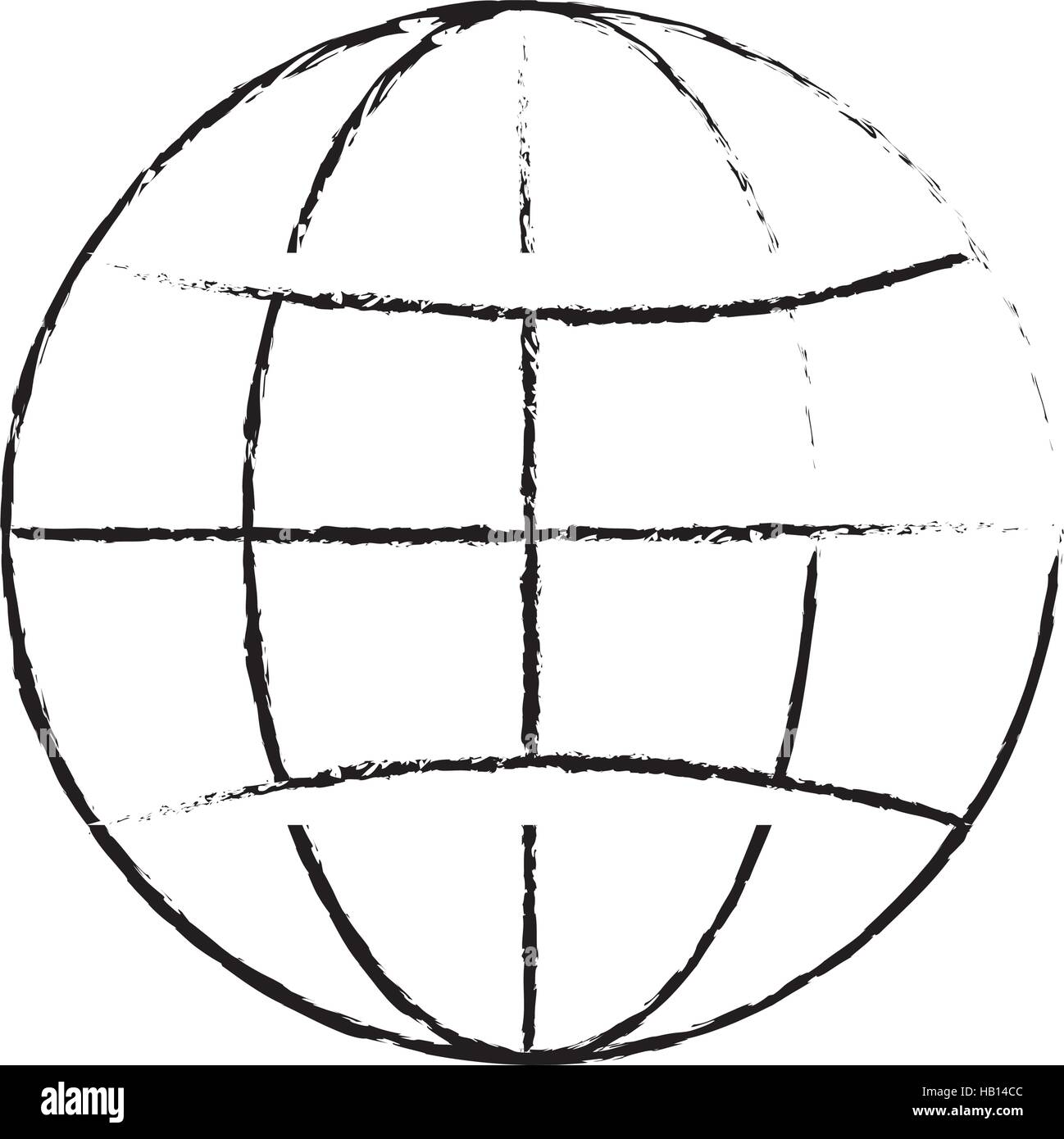 earth globe diagram icon image vector illustration design Stock Vector ...
