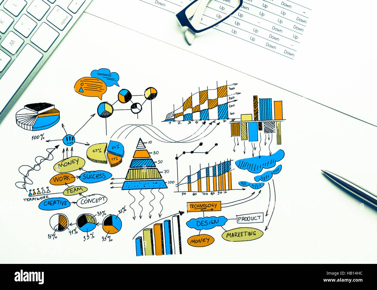 Plan for profitable business Stock Photo - Alamy