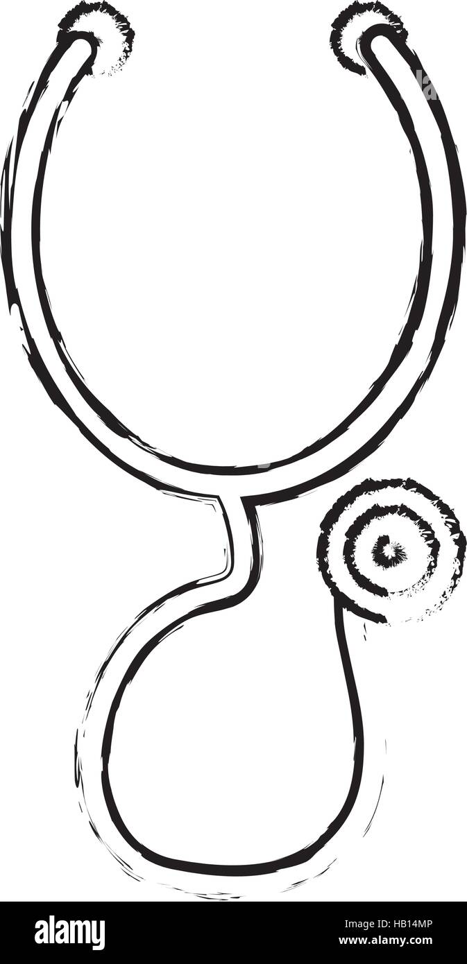stethoscope medical icon image vector illustration design Stock Vector ...
