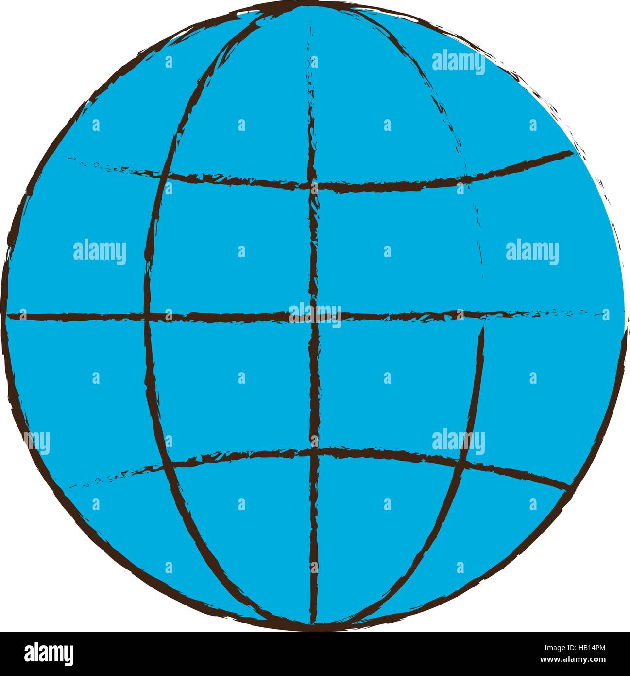 earth globe diagram icon image vector illustration design Stock Vector ...
