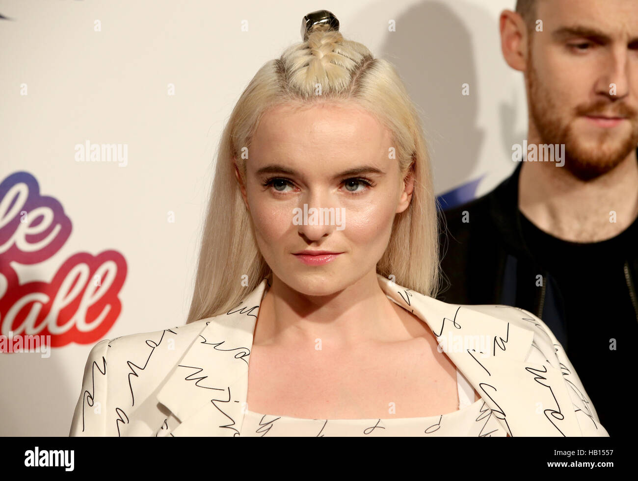 Grace Chatto of Clean Bandit during Capital's Jingle Bell Ball with Coca-Cola at London's O2 arena. PRESS ASSOCIATION Photo. Picture date: Saturday 3rd December 2016. Photo credit should read: Daniel Leal-Olivas/PA Wire Stock Photo