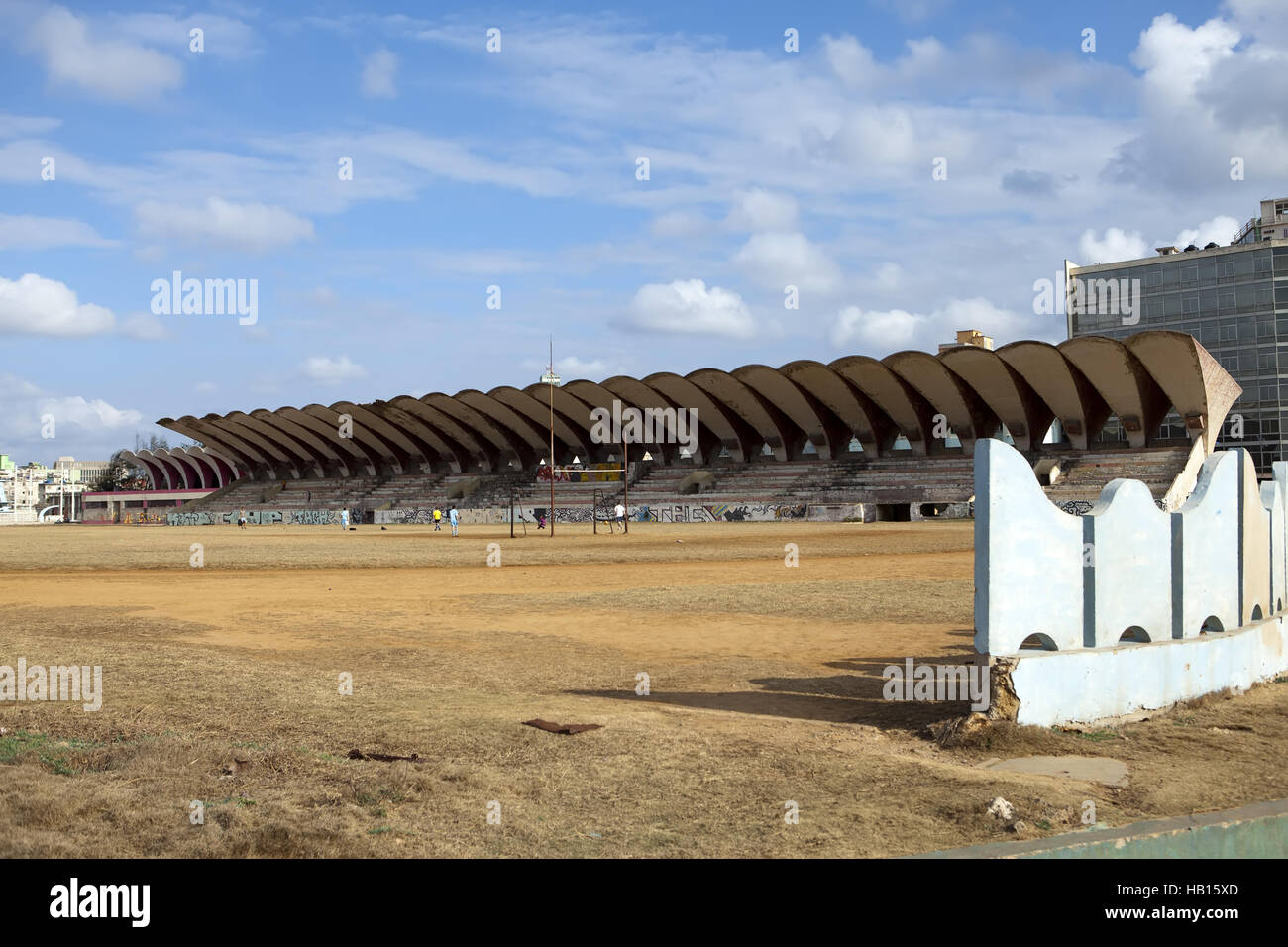 Cuba. Havana. City stadium. Stock Photo