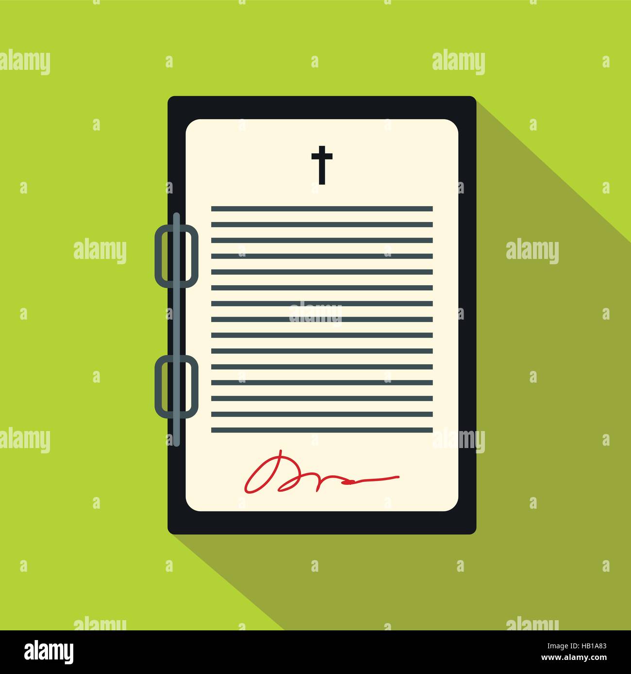 Last will and testament Stock Vector Images Alamy