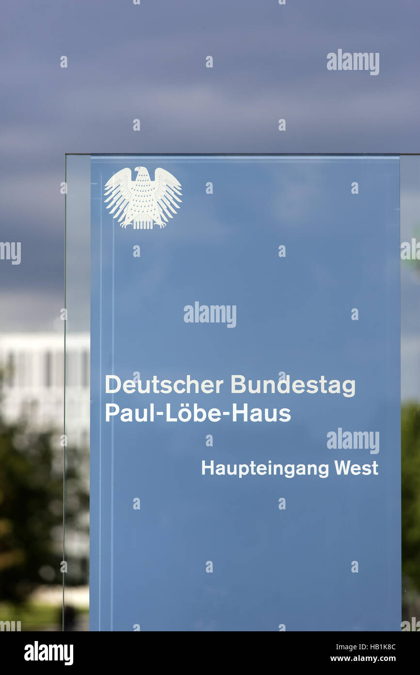 Bundestag Stock Photo