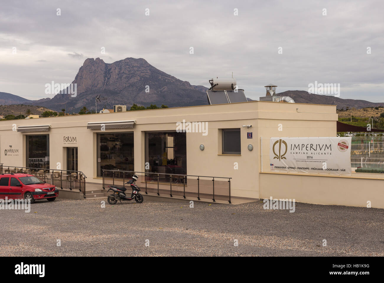 Camping alicante imperium hi-res stock photography and images - Alamy