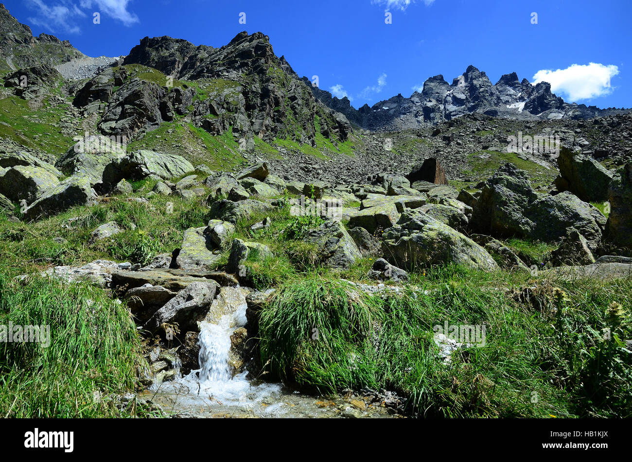 landscape, alps, mountains, Austria, Europe Stock Photo