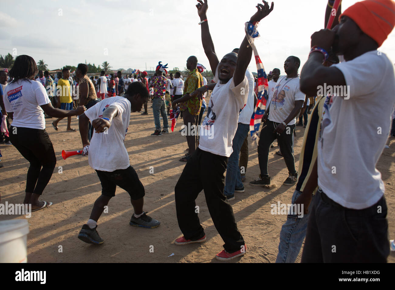 December 3, 2016 - 12.03.16 Accra, Ghana- The New Patriotic Party (NPP ...