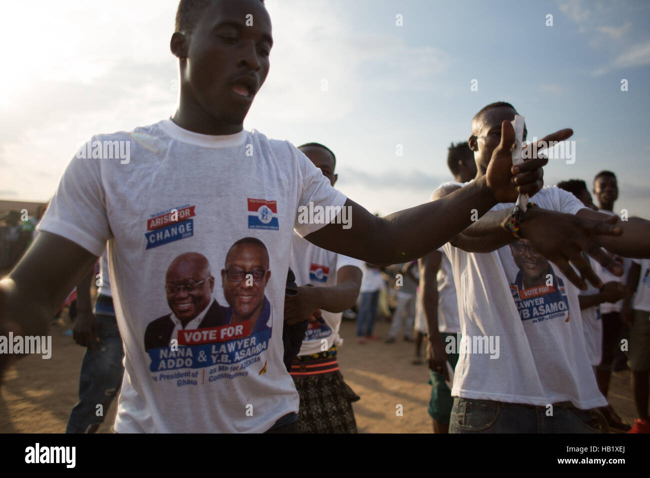 December 3, 2016 - 12.03.16 Accra, Ghana- The New Patriotic Party (NPP ...