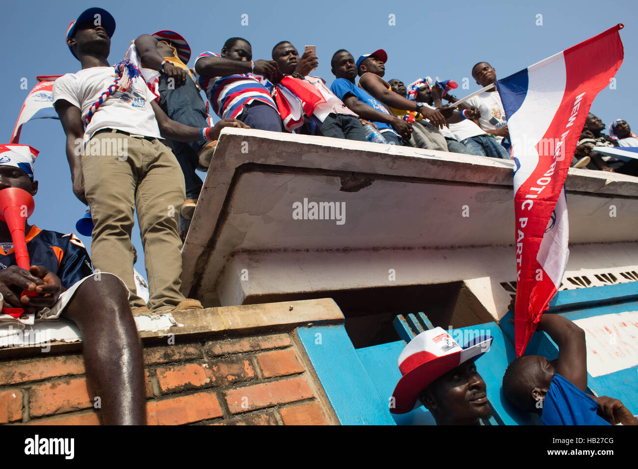 Accra, Ghana. 4th Dec, 2016. The Npp hold a Rally for thousands of ...