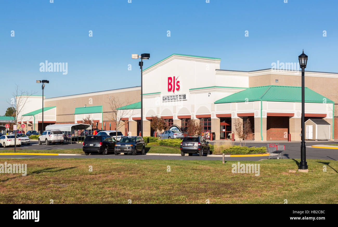 BJs store in Gainesville, Virginia Stock Photo