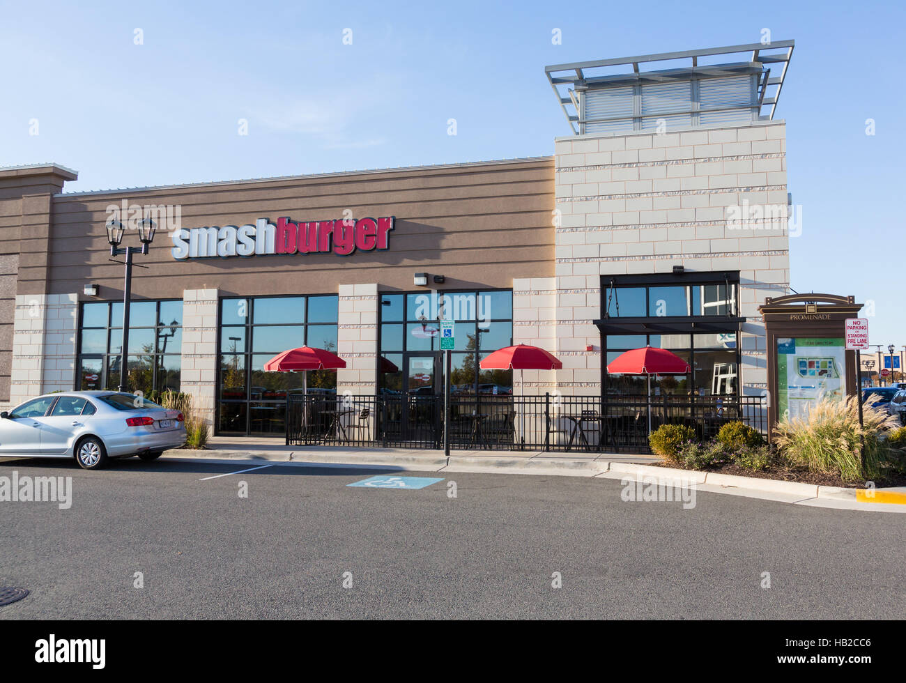 Smashburger restaurant in Gainesville, Virginia Stock Photo Alamy