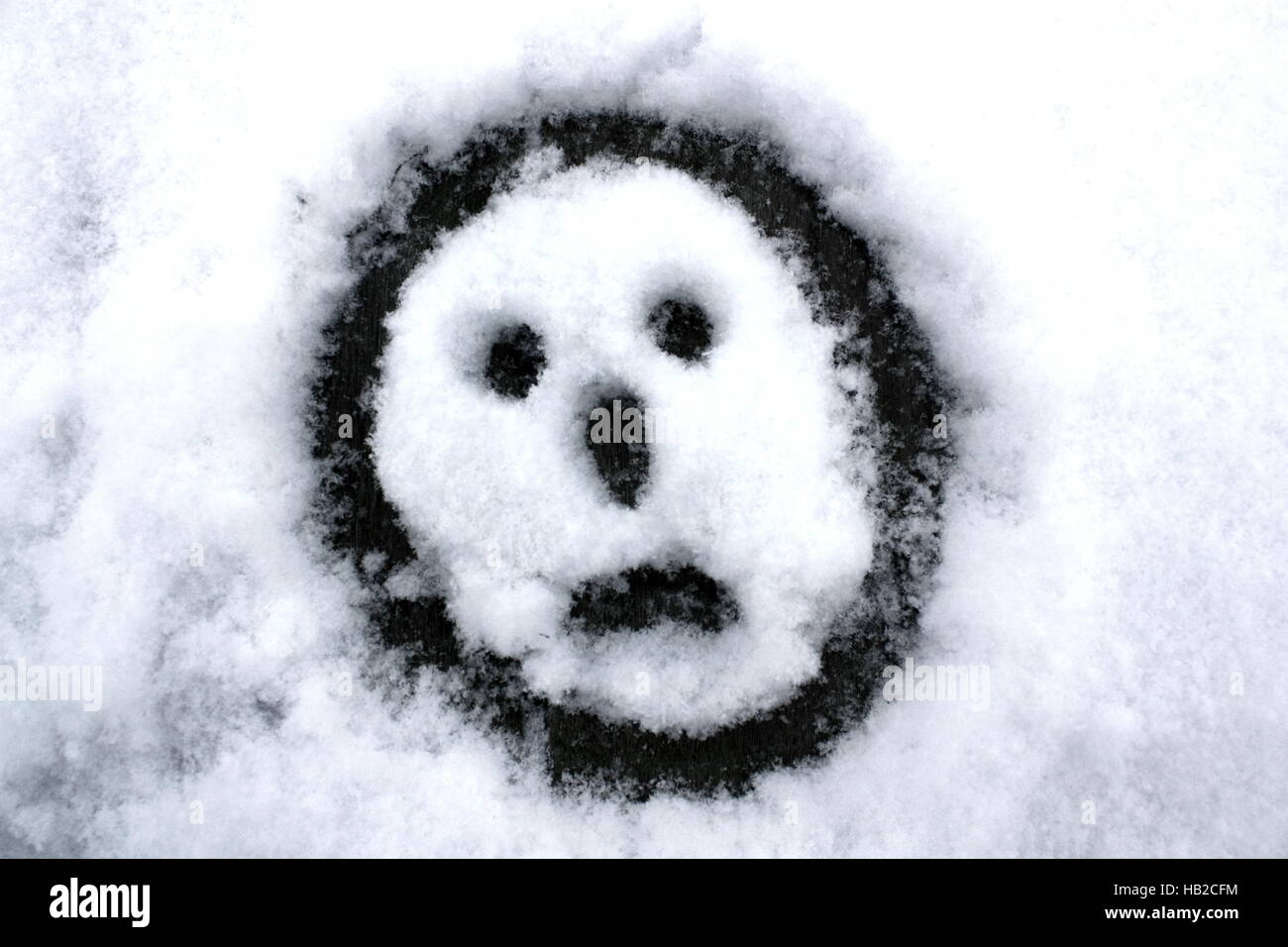 Drawing sad smiley in hi-res stock photography and images - Alamy