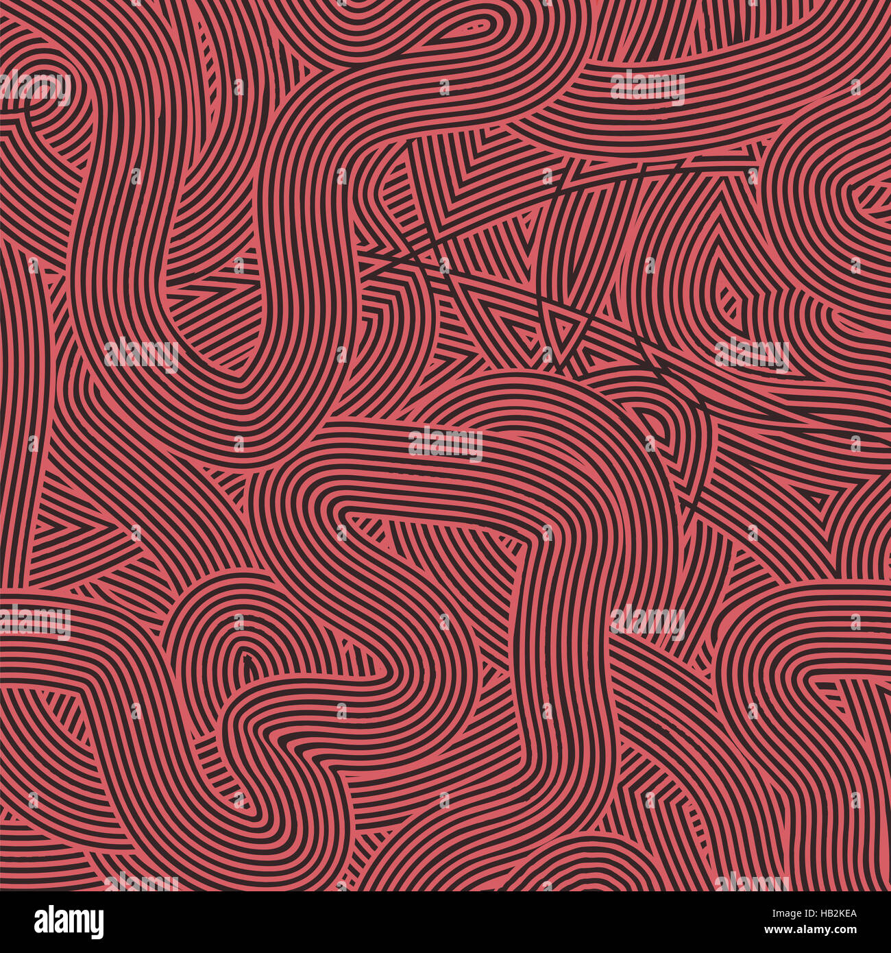 Red Rib Linear Pattern Red Wave Line Pattern Stock Photo - Alamy