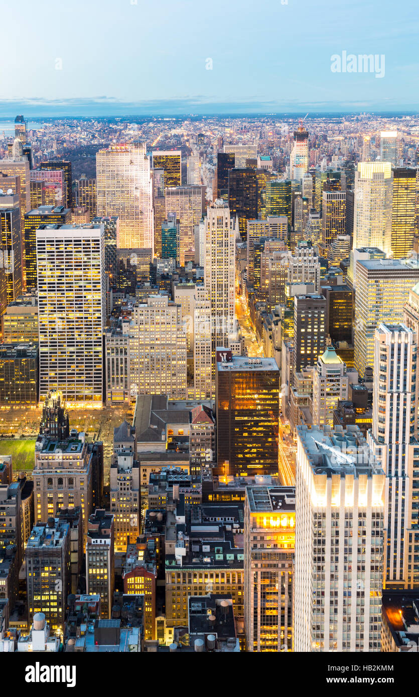 New York City Aerial Stock Photo