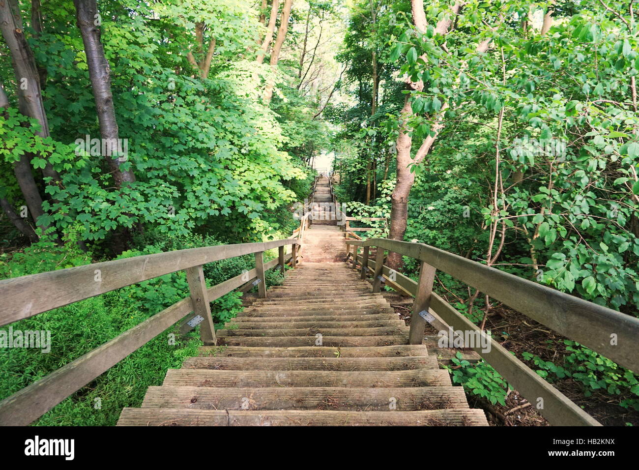 the way down Stock Photo Alamy