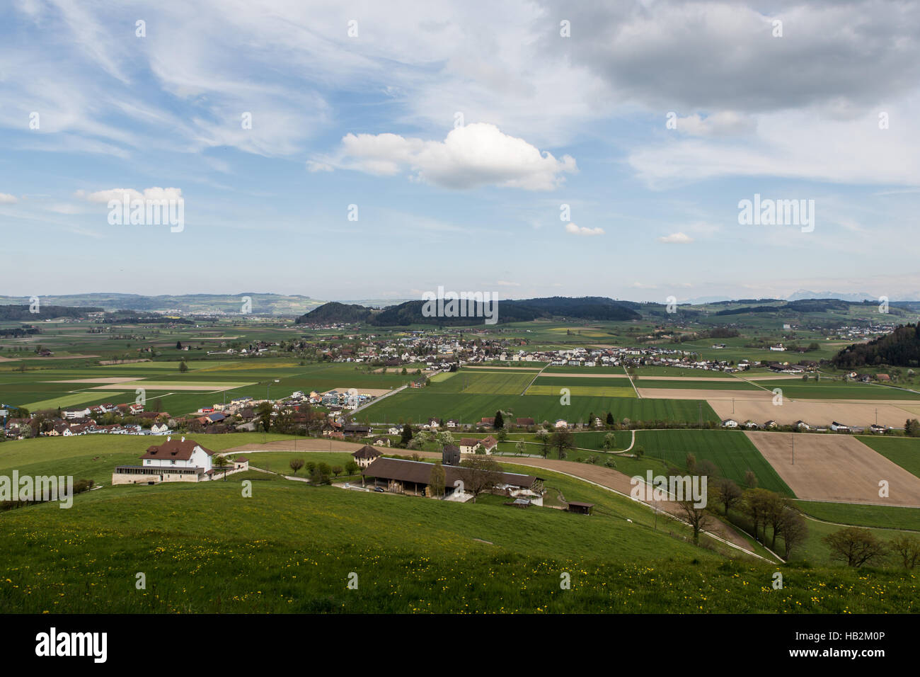 Views Alberswil - Ettiswil, Luzern, Switzerland, Europe Stock Photo