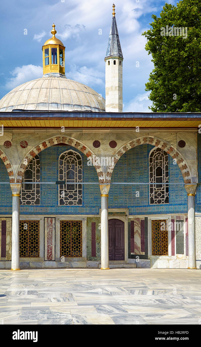 Baghdad Kiosk in Topkapi Palace, Istanbul Stock Photo
