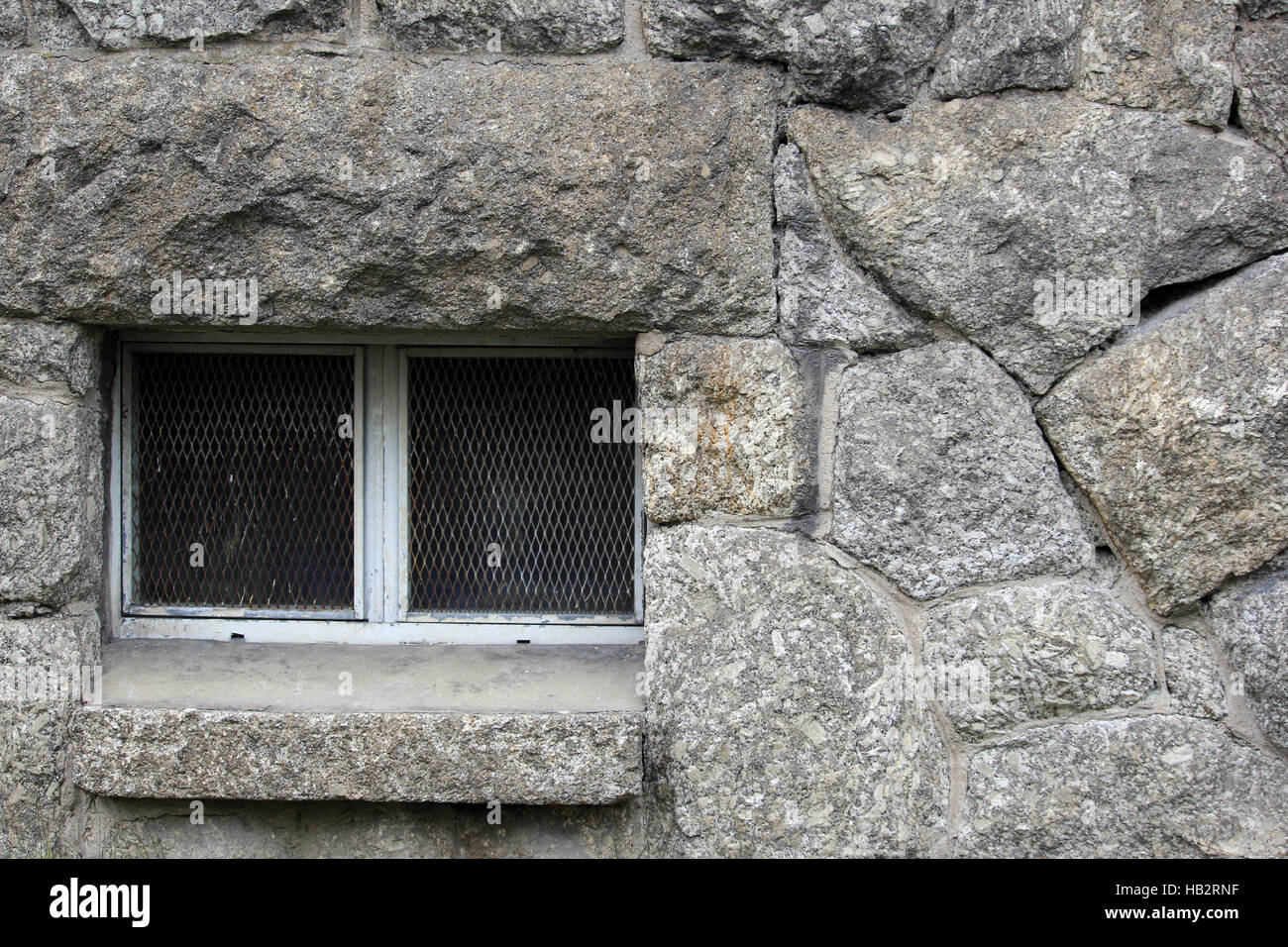 house made of granite Stock Photo