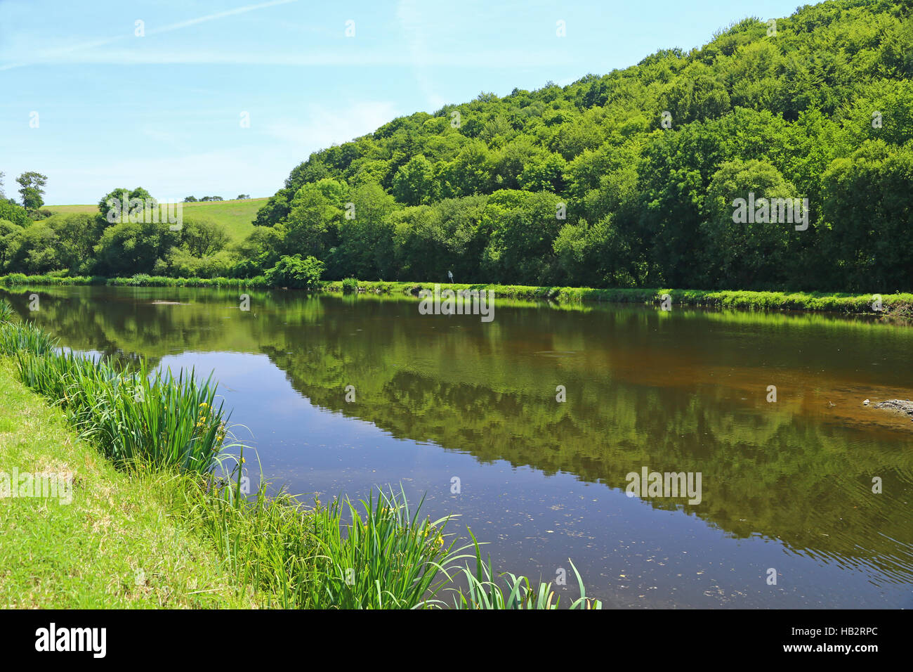 NantesBrest canal, France Stock Photo Alamy