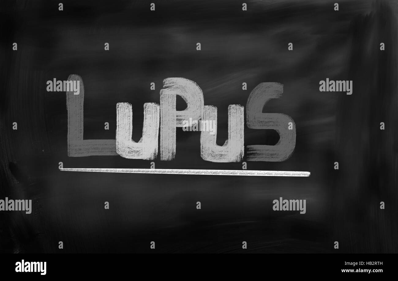 Lupus Concept Stock Photo