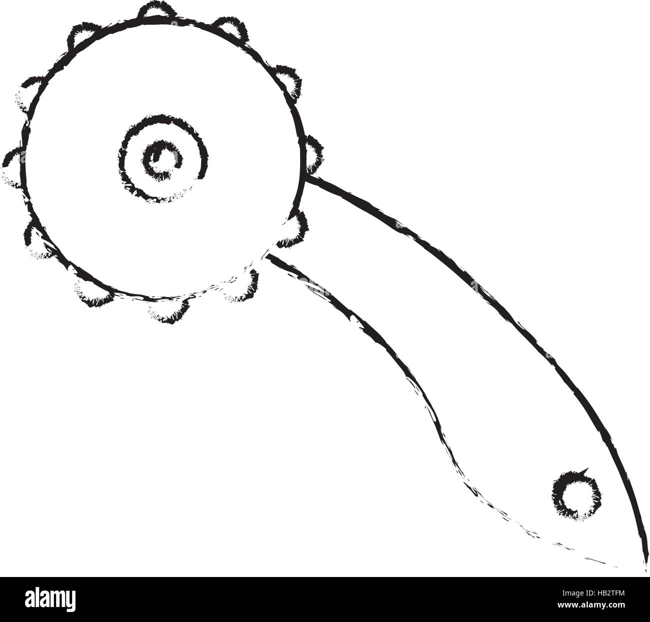 massager tool icon. natural spa center design. vector illustration