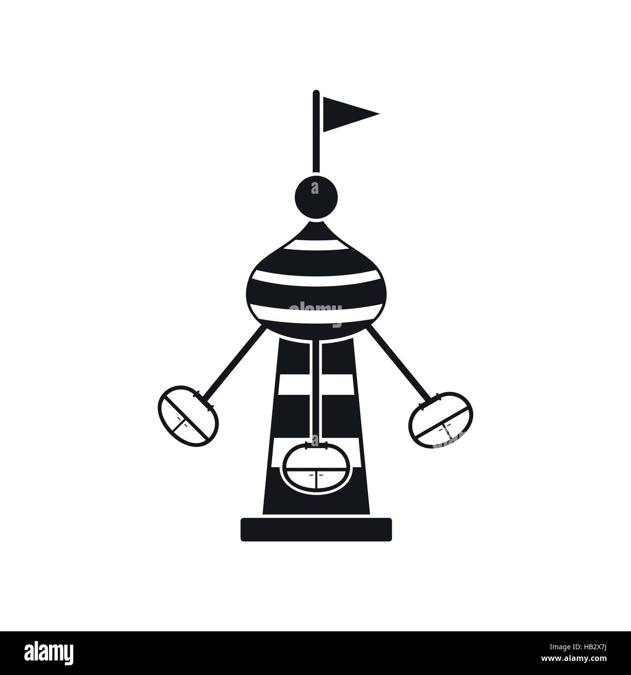 Swinging ride icon Stock Vector Image & Art - Alamy