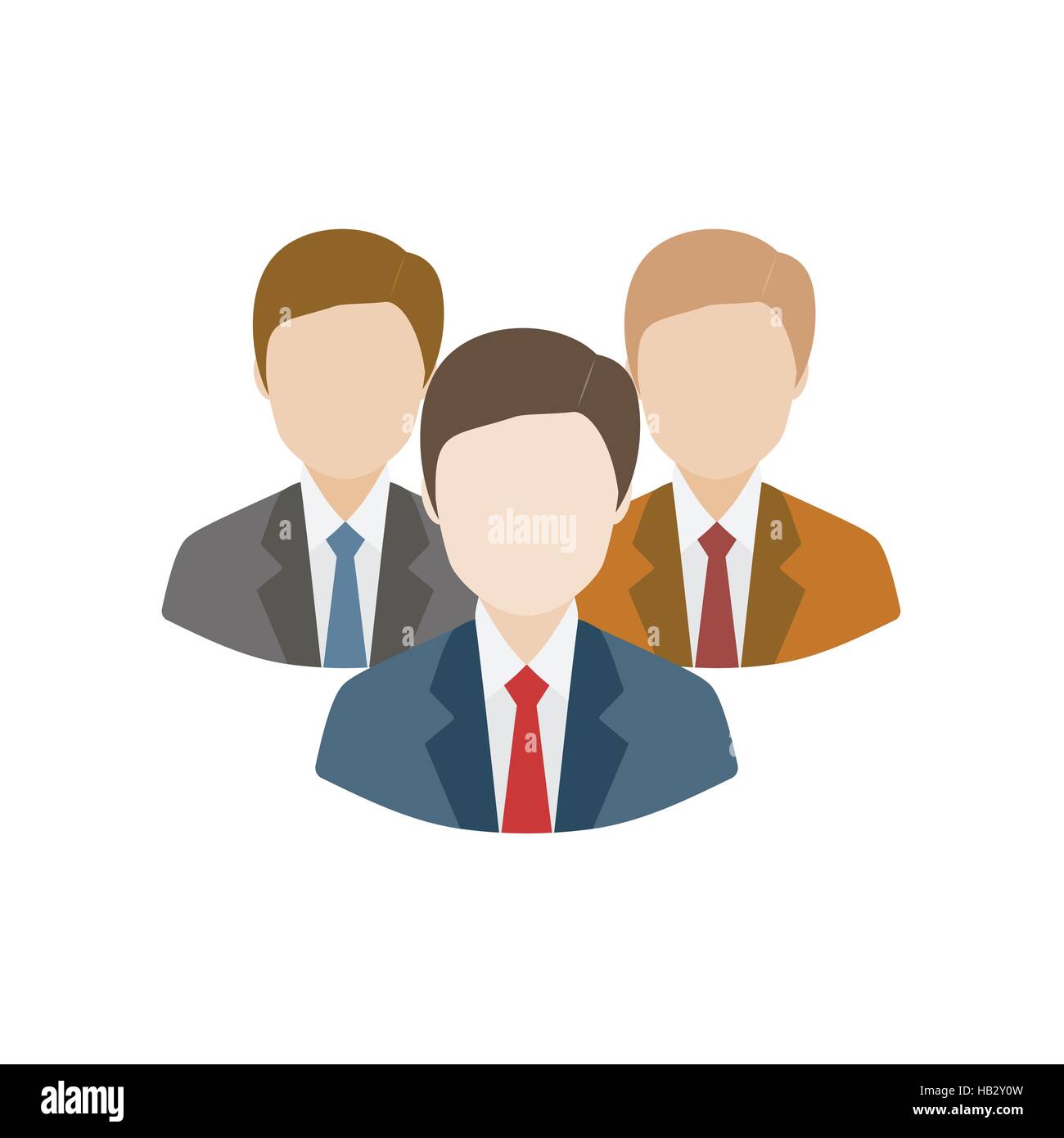 Team work flat icon Stock Vector Image & Art - Alamy