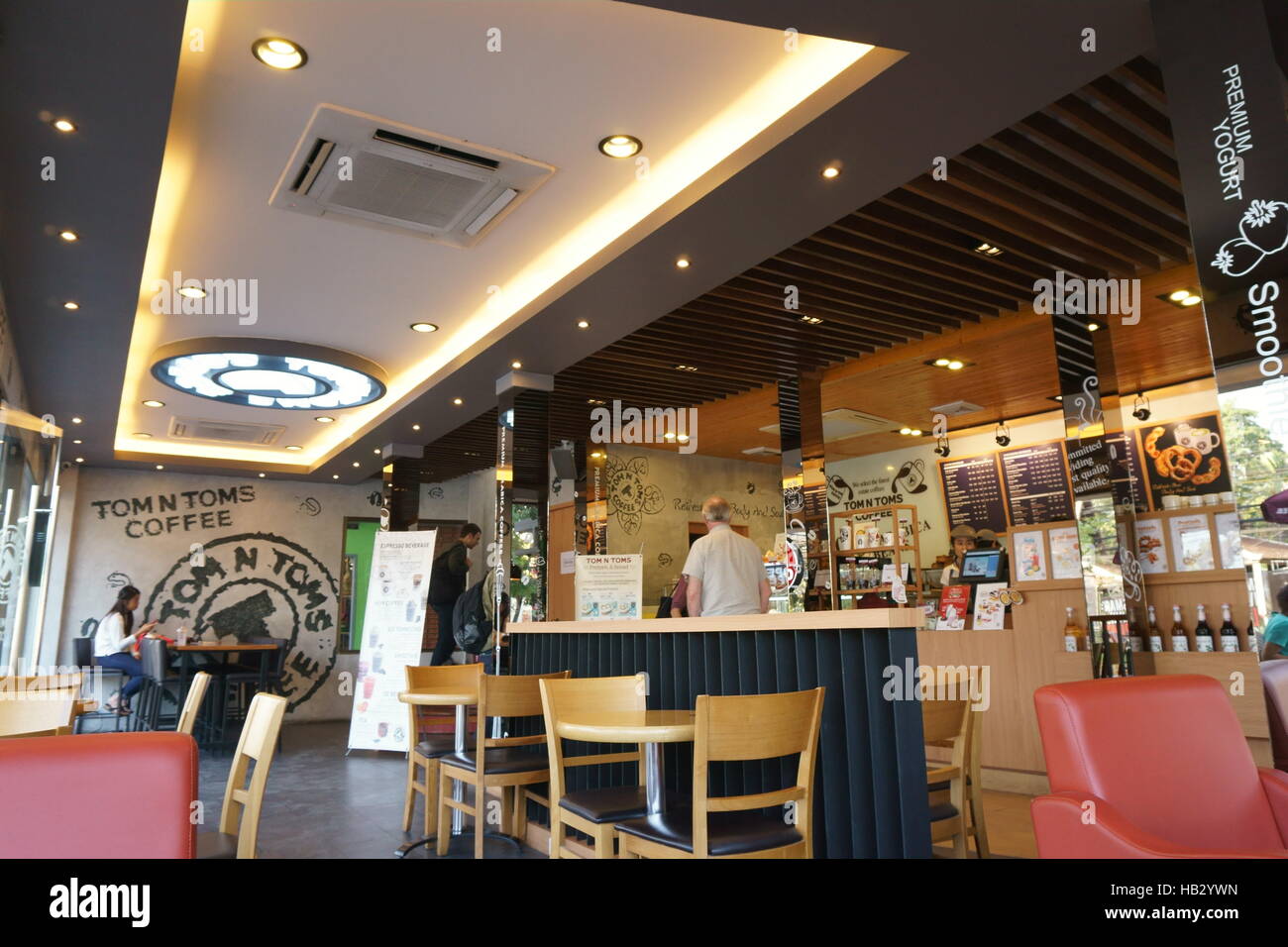 café in Chiang Mai, Thailand Stock Photo
