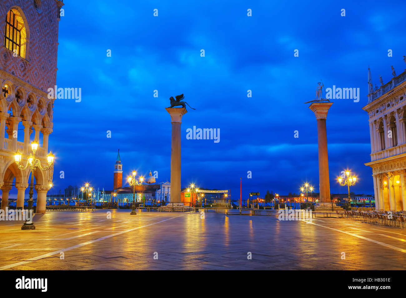 San Marco square in Venice, Italy Stock Photo