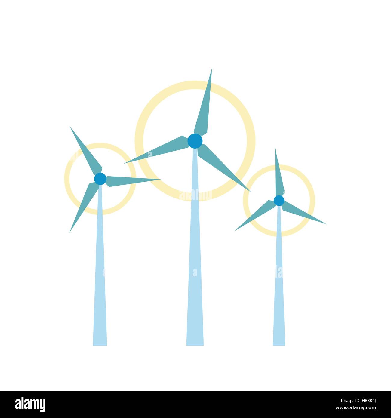 Wind turbine flat icon Stock Vector Image & Art - Alamy