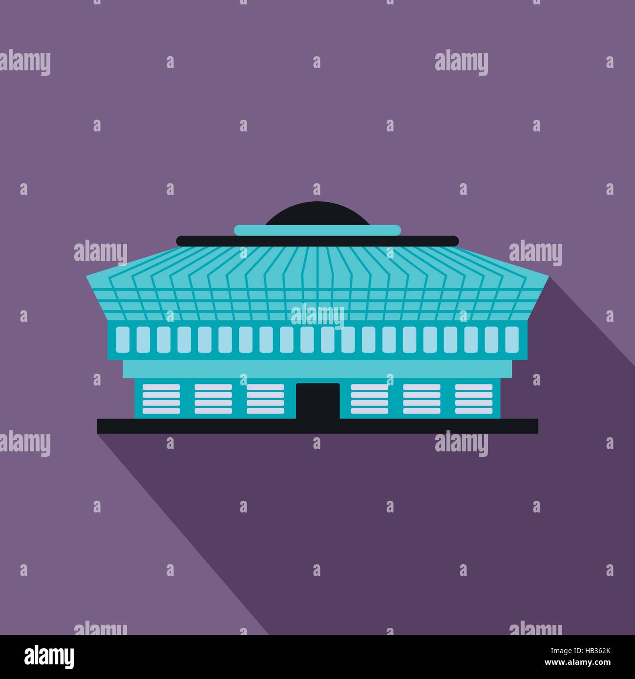Airport flat icon Stock Vector Image & Art - Alamy