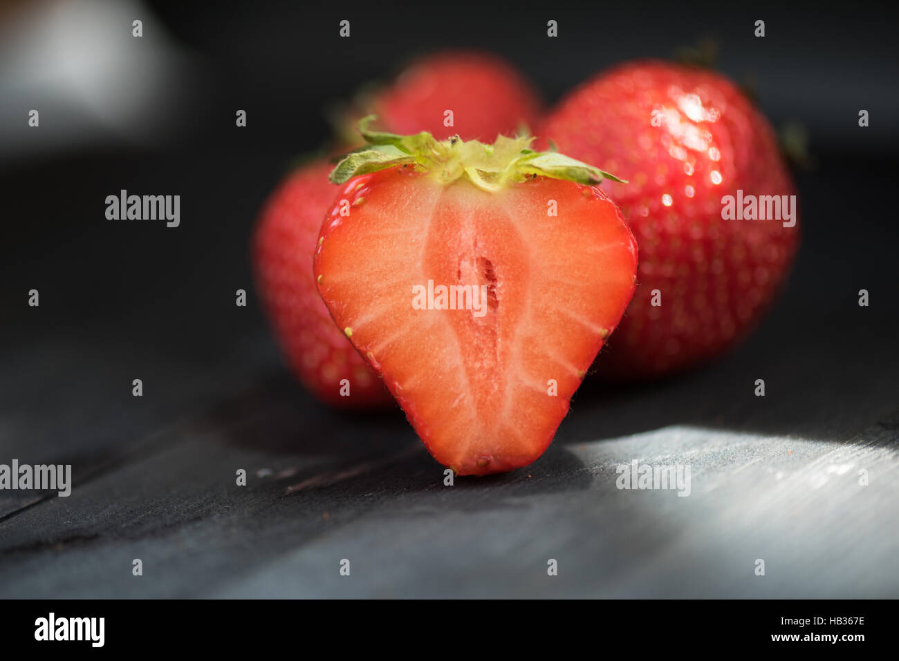 Fresh ripe strawberry Stock Photo - Alamy
