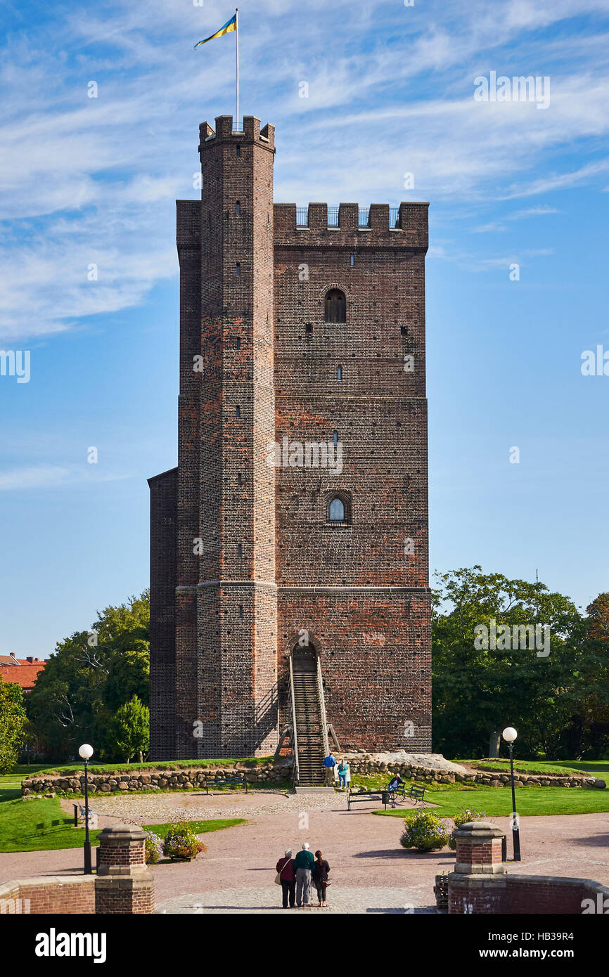 Kärnan, Helsingborg, Skåne Län, Sweden Stock Photo