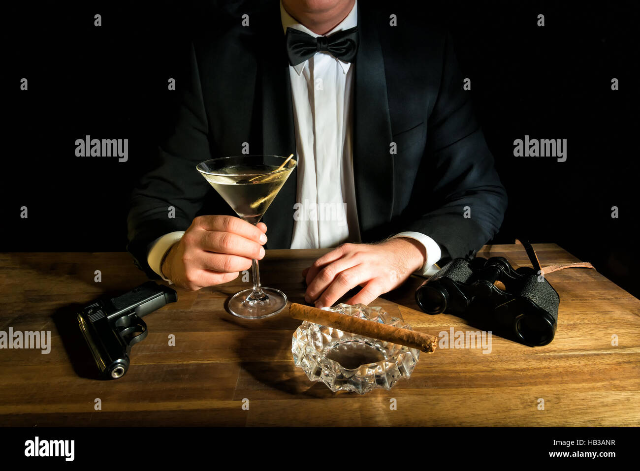 James Bond Stock Photo
