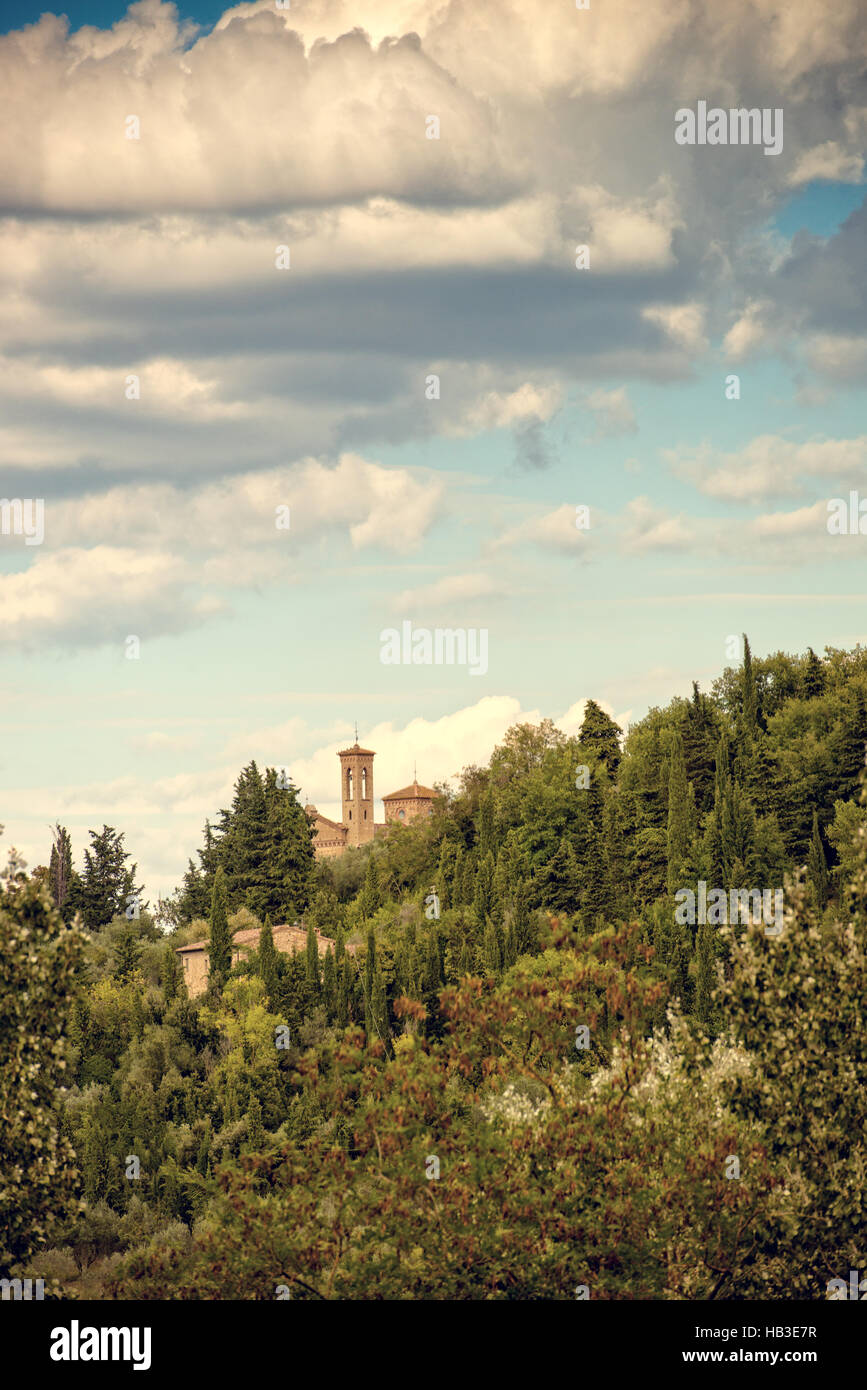 village in Tuscany Stock Photo - Alamy