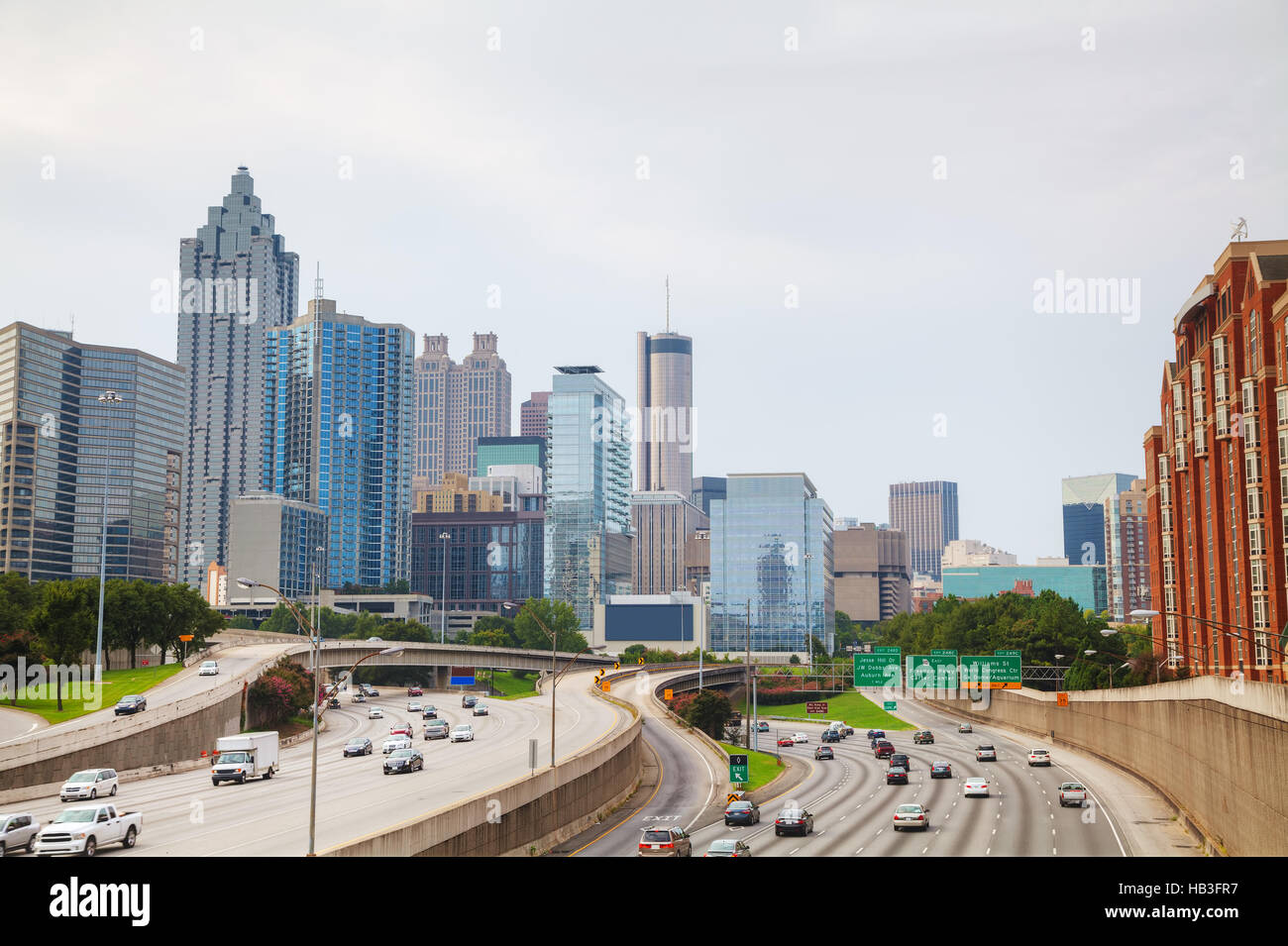 Downtown Atlanta, Georgia Stock Photo