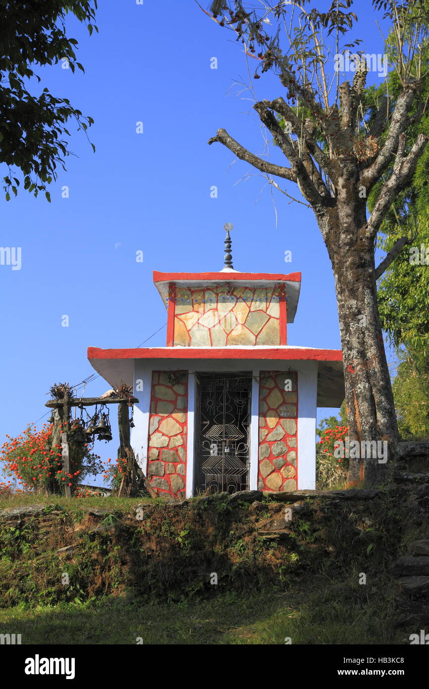 Small white shrine in hi res stock photography and images Alamy