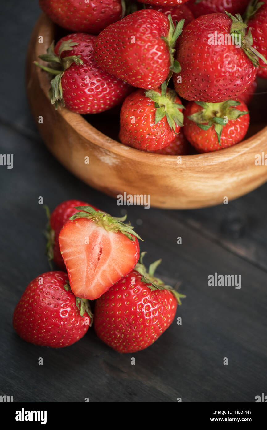 Fresh ripe strawberry Stock Photo - Alamy