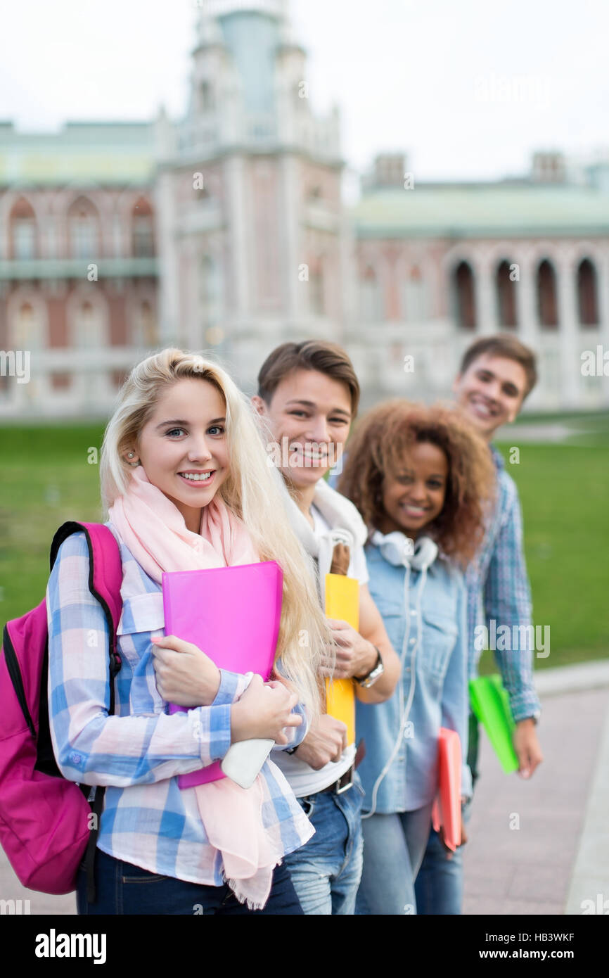 Person studying crowd people hi-res stock photography and images - Alamy
