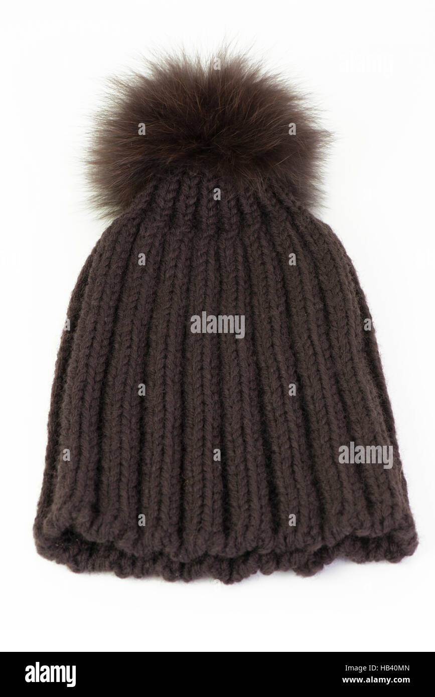 Woolly Hat accessories Stock Photo