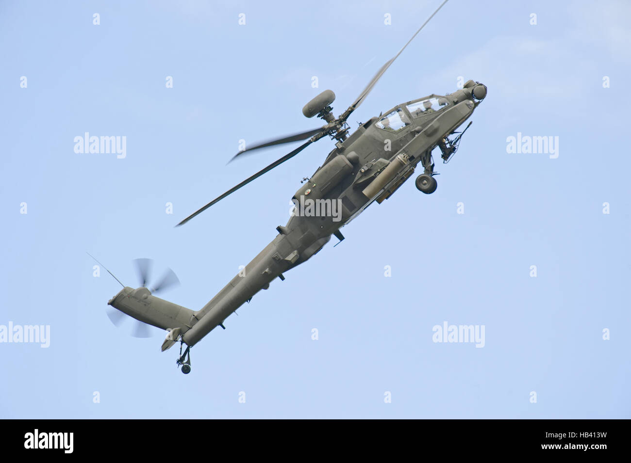 AH-64D Apache Stock Photo